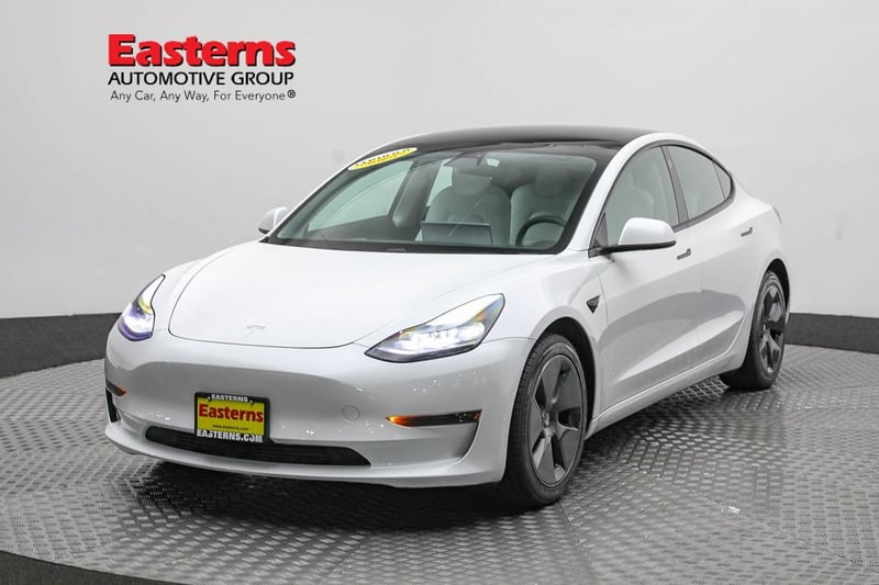 Used 2021 Tesla Model 3 Base with VIN 5YJ3E1EA0MF067260 for sale in Sterling, VA