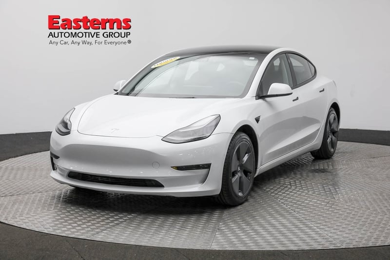 Used 2022 Tesla Model 3 Long Range with VIN 5YJ3E1EB7NF101821 for sale in Sterling, VA