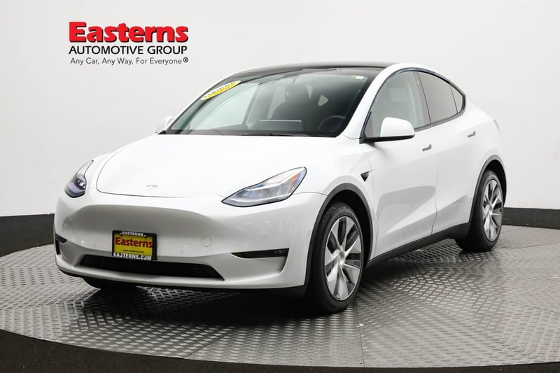 Used 2021 Tesla Model Y Long Range with VIN 5YJYGDEE5MF254658 for sale in Sterling, VA