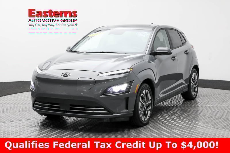 Used 2022 Hyundai Kona EV Limited with VIN KM8K53AG7NU145328 for sale in Sterling, VA