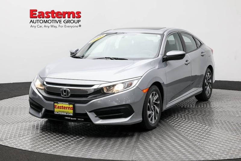 Used 2017 Honda Civic EX with VIN 2HGFC2F7XHH575457 for sale in Sterling, VA