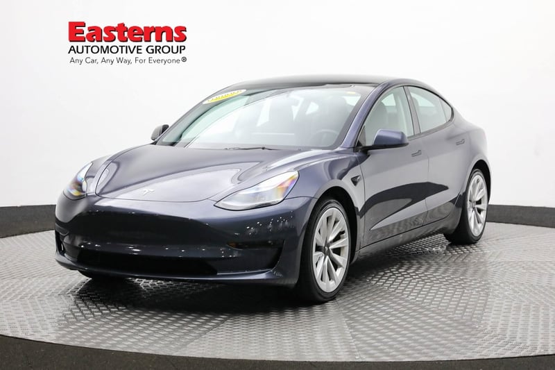 Used 2023 Tesla Model 3 Base with VIN 5YJ3E1EA3PF446807 for sale in Sterling, VA