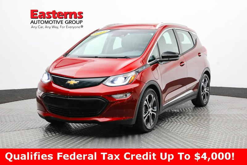 Used 2018 Chevrolet Bolt EV Premier with VIN 1G1FX6S02J4136204 for sale in Sterling, VA