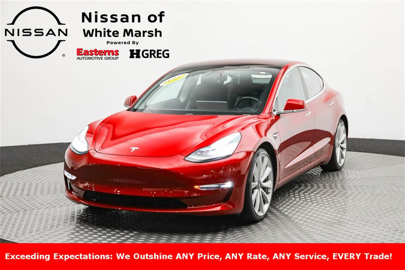 Used 2018 Tesla Model 3 Base with VIN 5YJ3E1EB3JF063174 for sale in Sterling, VA