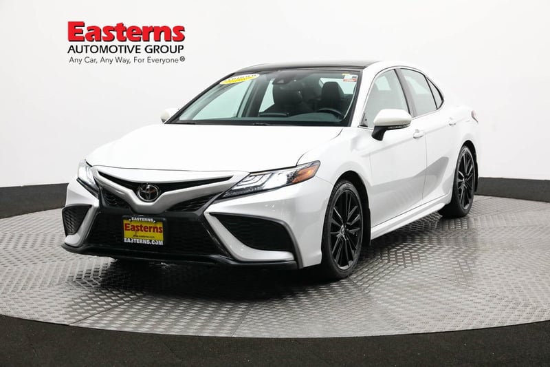 Used 2021 Toyota Camry XSE with VIN 4T1K61AK4MU616663 for sale in Sterling, VA