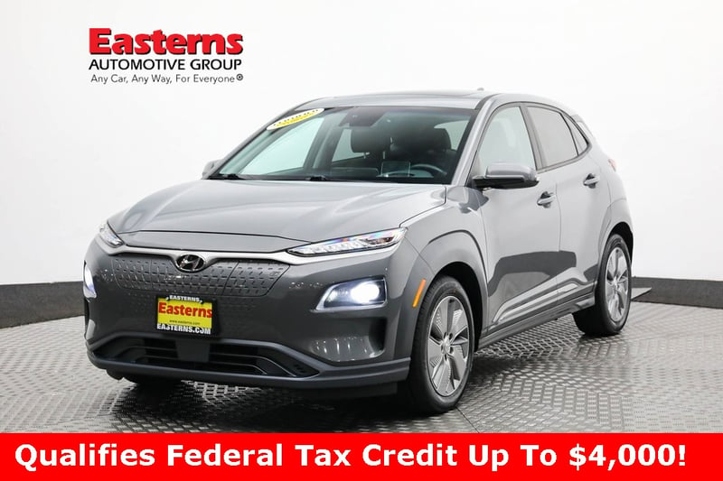 Used 2021 Hyundai Kona EV Ultimate with VIN KM8K53AG9MU127041 for sale in Sterling, VA