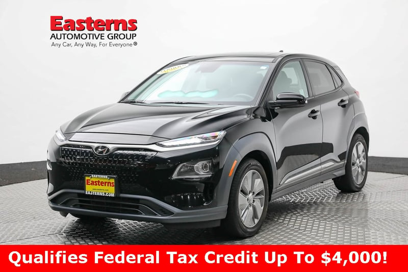 Used 2021 Hyundai Kona EV Limited with VIN KM8K33AG9MU126428 for sale in Sterling, VA