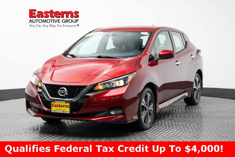 Used 2021 Nissan Leaf SV Plus with VIN 1N4BZ1CV1MC554976 for sale in Sterling, VA