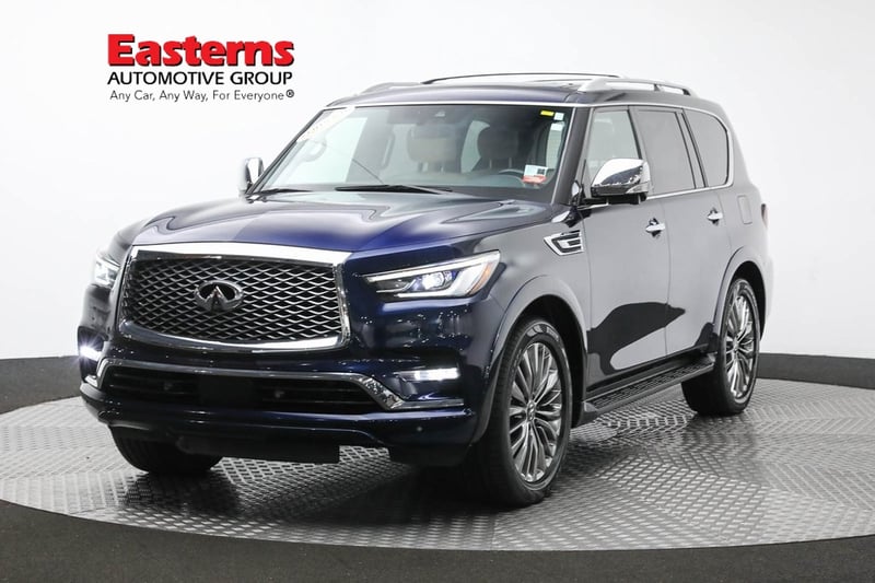 Used 2021 INFINITI QX80 Sensory 4WD with VIN JN8AZ2BE4M9272913 for sale in Sterling, VA