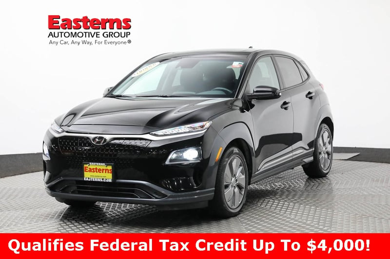 Used 2021 Hyundai Kona EV Limited with VIN KM8K33AGXMU125871 for sale in Sterling, VA