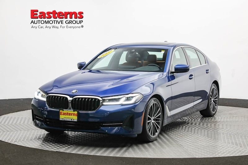 Used 2021 BMW 5 Series 530i with VIN WBA13BJ02MWX04397 for sale in Sterling, VA