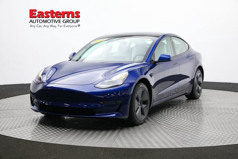 Used 2021 Tesla Model 3 Base with VIN 5YJ3E1EB5MF079526 for sale in Sterling, VA