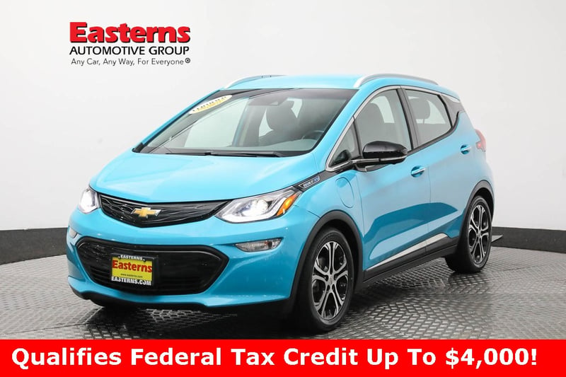 Used 2021 Chevrolet Bolt EV Premier with VIN 1G1FZ6S05M4111666 for sale in Sterling, VA