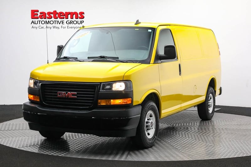 Used 2019 GMC Savana Cargo Work Van with VIN 1GTW7AFP1K1177959 for sale in Sterling, VA