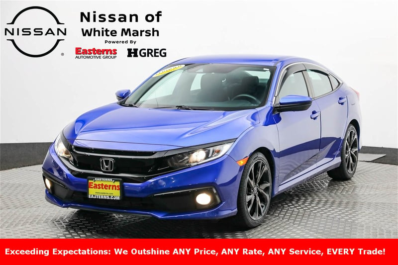 Used 2020 Honda Civic Sport with VIN 2HGFC2F82LH580735 for sale in Sterling, VA