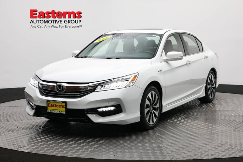 Used 2017 Honda Accord Hybrid Touring with VIN JHMCR6F72HC017949 for sale in Sterling, VA