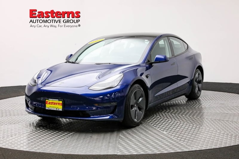 Used 2022 Tesla Model 3 Long Range with VIN 5YJ3E1EB7NF247149 for sale in Sterling, VA