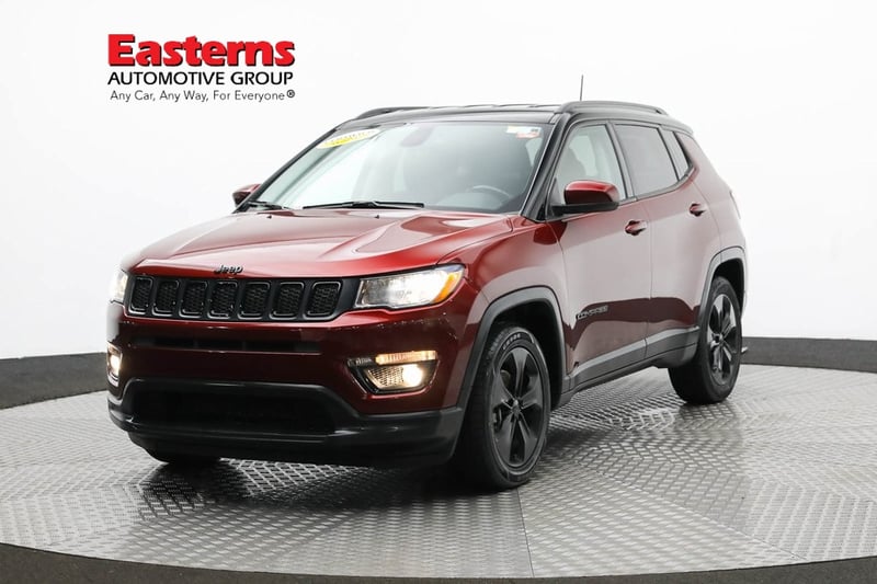 Used 2021 Jeep Compass Altitude with VIN 3C4NJCBB9MT597452 for sale in Sterling, VA