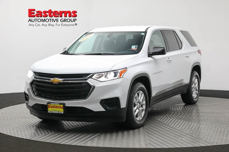 Used 2021 Chevrolet Traverse LS with VIN 1GNERFKW3MJ108863 for sale in Sterling, VA