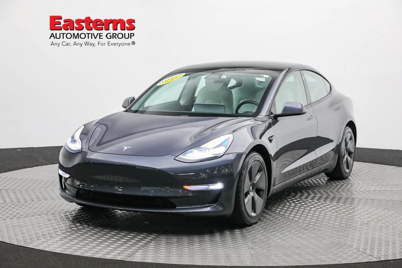 Used 2021 Tesla Model 3 Base with VIN 5YJ3E1EB6MF037219 for sale in Sterling, VA