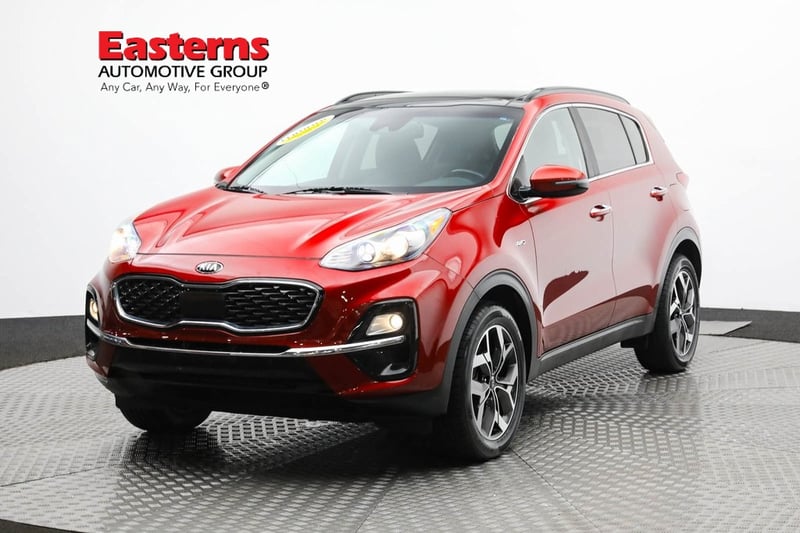 Used 2021 Kia Sportage EX with VIN KNDPNCACXM7936358 for sale in Sterling, VA