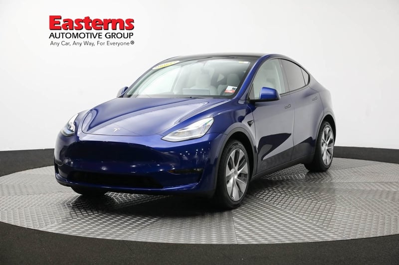 Used 2021 Tesla Model Y Long Range with VIN 5YJYGDEEXMF243624 for sale in Sterling, VA