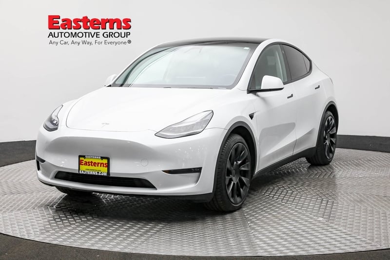 Used 2021 Tesla Model Y Long Range with VIN 5YJYGDEE4MF084860 for sale in Sterling, VA