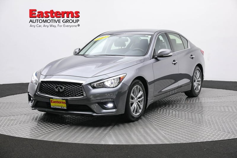 Used 2021 INFINITI Q50 PURE with VIN JN1EV7AR6MM755880 for sale in Sterling, VA