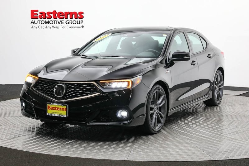 Used 2019 Acura TLX Technology & A-Spec Pack with VIN 19UUB1F66KA002492 for sale in Sterling, VA