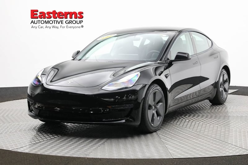 Used 2021 Tesla Model 3 Base with VIN 5YJ3E1EA3MF009529 for sale in Sterling, VA