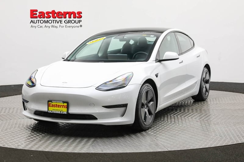 Used 2021 Tesla Model 3 Base with VIN 5YJ3E1EA4MF961178 for sale in Sterling, VA