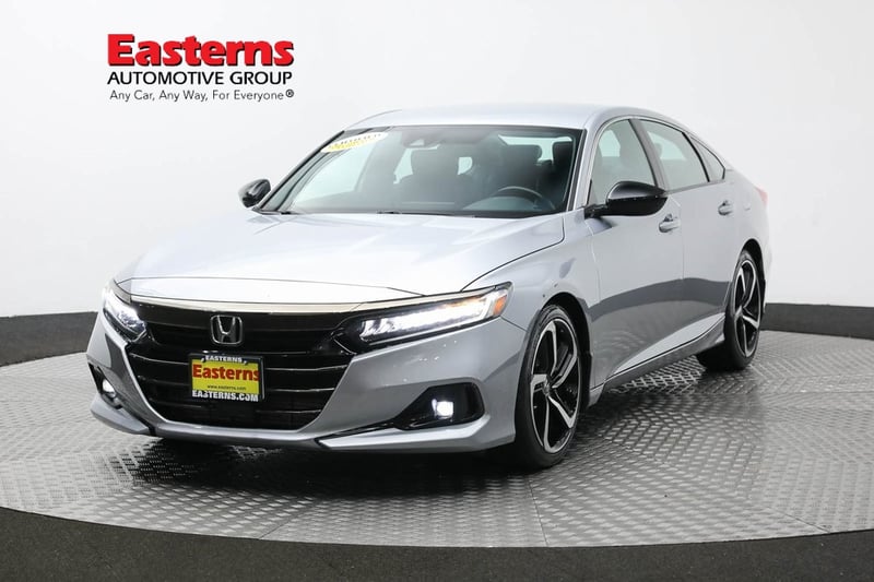 Used 2021 Honda Accord Sport with VIN 1HGCV1F3XMA101991 for sale in Sterling, VA