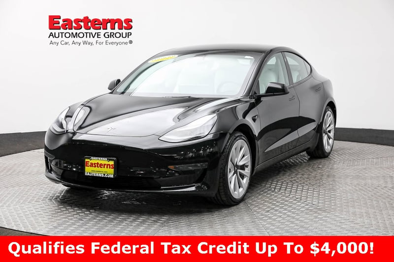 Used 2021 Tesla Model 3 Base with VIN 5YJ3E1EA0MF095852 for sale in Sterling, VA