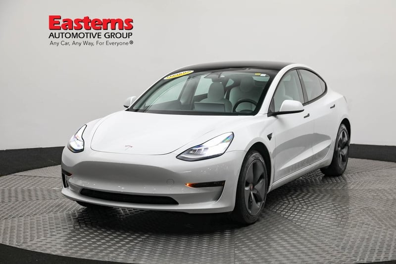 Used 2019 Tesla Model 3 Base with VIN 5YJ3E1EA8KF486681 for sale in Sterling, VA