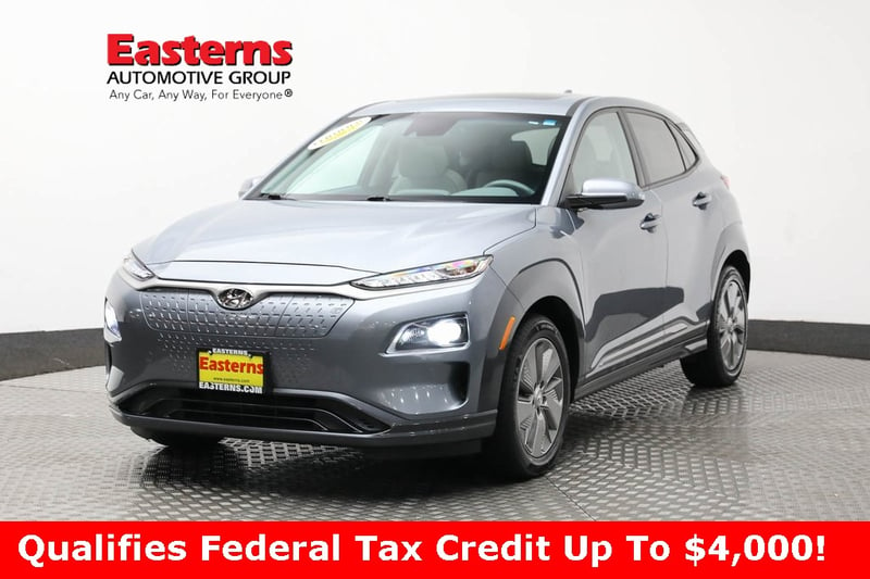 Used 2021 Hyundai Kona EV Limited with VIN KM8K33AG6MU123003 for sale in Sterling, VA