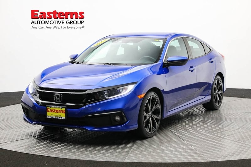 Used 2021 Honda Civic Sport with VIN 2HGFC2F89MH537947 for sale in Sterling, VA