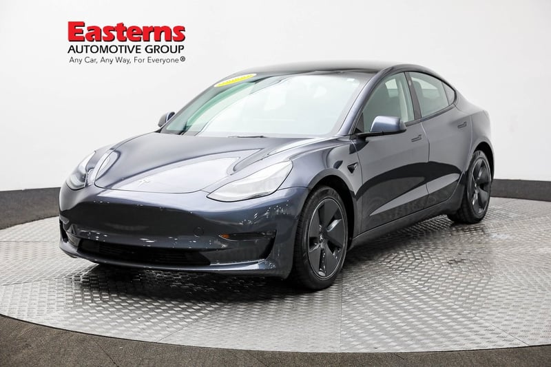 Used 2022 Tesla Model 3 Long Range with VIN 5YJ3E1EB0NF114748 for sale in Sterling, VA