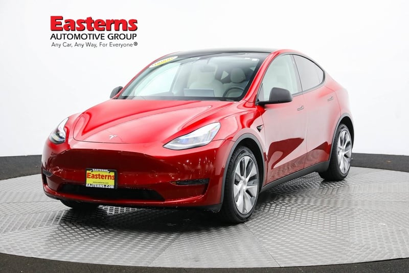 Used 2021 Tesla Model Y Long Range with VIN 5YJYGDEE0MF085455 for sale in Sterling, VA