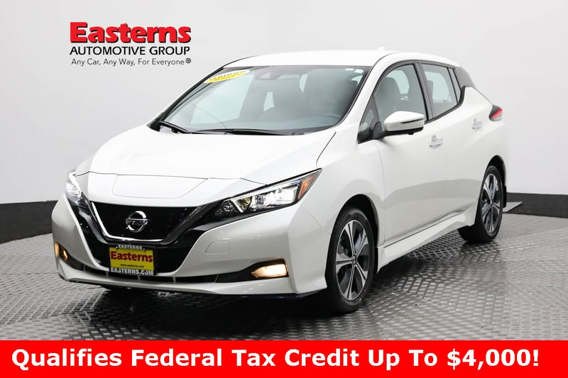 Used 2021 Nissan Leaf SL Plus with VIN 1N4BZ1DV3MC556811 for sale in Sterling, VA