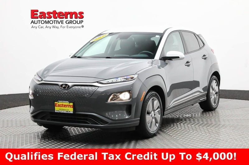 Used 2021 Hyundai Kona EV SEL with VIN KM8K23AGXMU099131 for sale in Sterling, VA