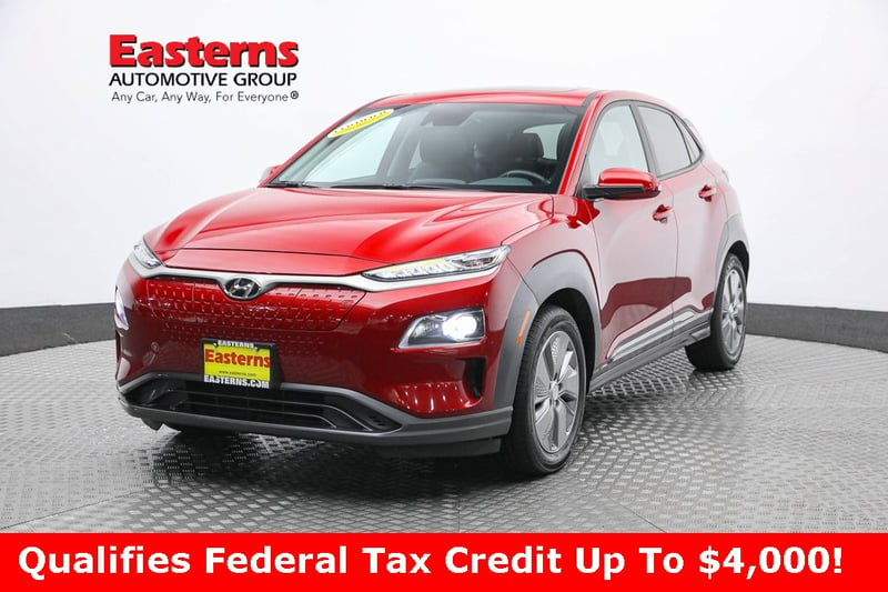 Used 2021 Hyundai Kona EV Limited with VIN KM8K33AG6MU106587 for sale in Sterling, VA