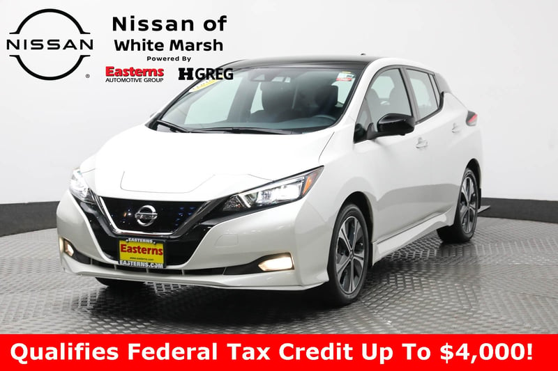 Used 2021 Nissan Leaf SV Plus with VIN 1N4BZ1CVXMC554572 for sale in Sterling, VA