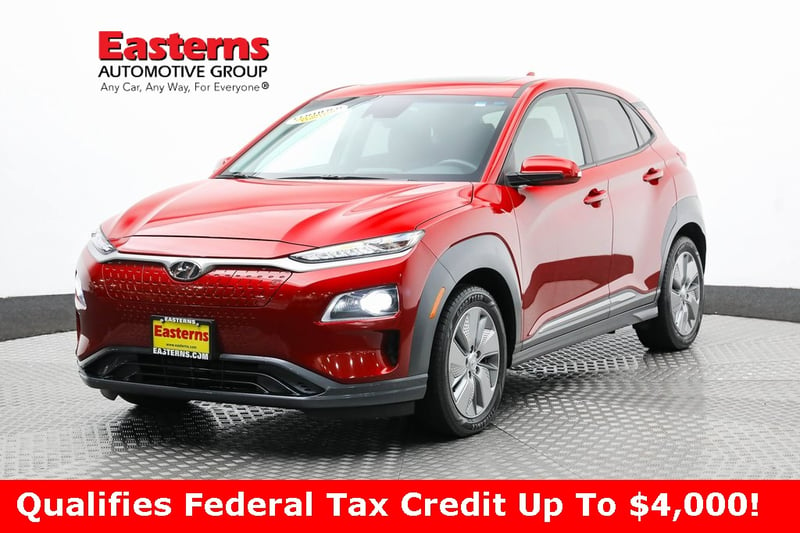 Used 2021 Hyundai Kona EV Limited with VIN KM8K33AG6MU122918 for sale in Sterling, VA