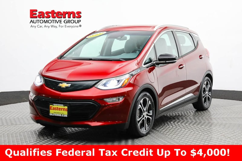 Used 2018 Chevrolet Bolt EV Premier with VIN 1G1FX6S05J4138061 for sale in Sterling, VA