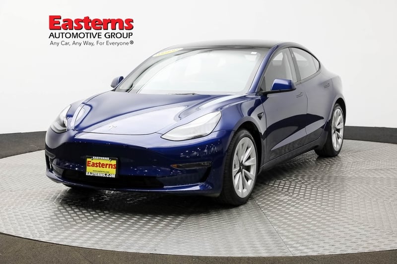 Used 2022 Tesla Model 3 Long Range with VIN 5YJ3E1EB0NF165103 for sale in Sterling, VA