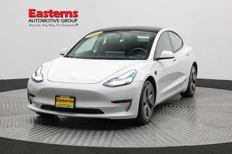 Used 2021 Tesla Model 3 Base with VIN 5YJ3E1EA0MF041905 for sale in Sterling, VA