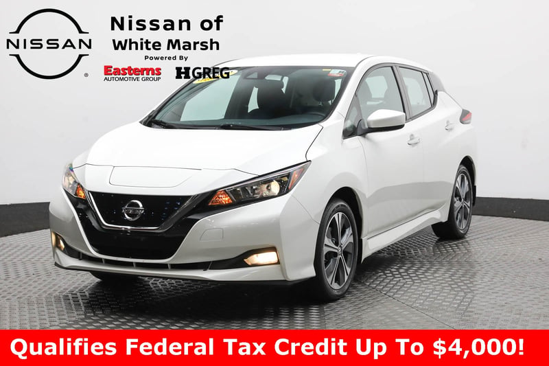 Used 2021 Nissan Leaf SV Plus with VIN 1N4BZ1CV9MC556264 for sale in Sterling, VA