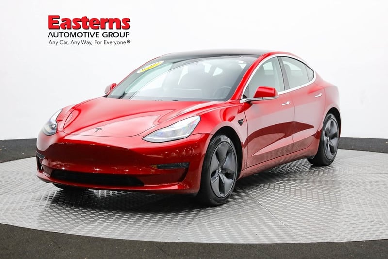 Used 2018 Tesla Model 3 Base with VIN 5YJ3E1EB6JF129698 for sale in Sterling, VA