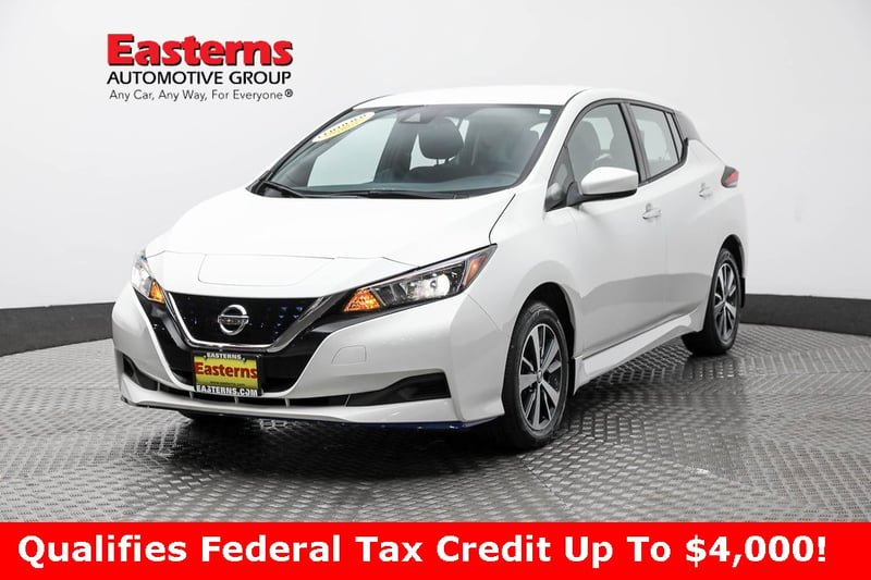 Used 2022 Nissan LEAF S Plus with VIN 1N4BZ1BVXNC555191 for sale in Sterling, VA