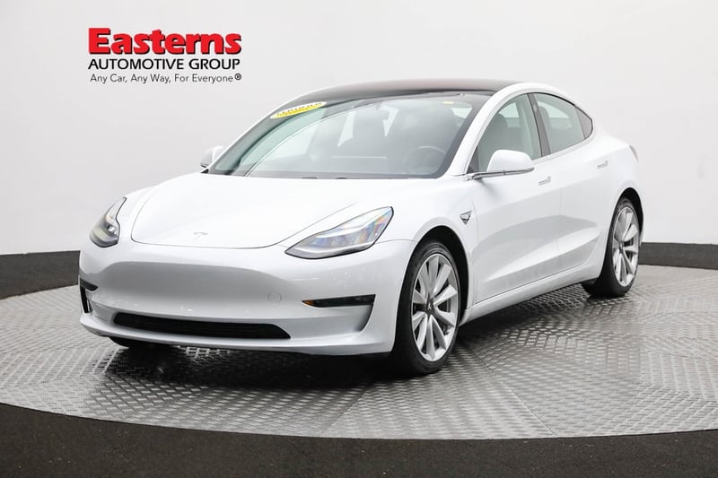 Used 2018 Tesla Model 3 Base with VIN 5YJ3E1EBXJF134483 for sale in Sterling, VA